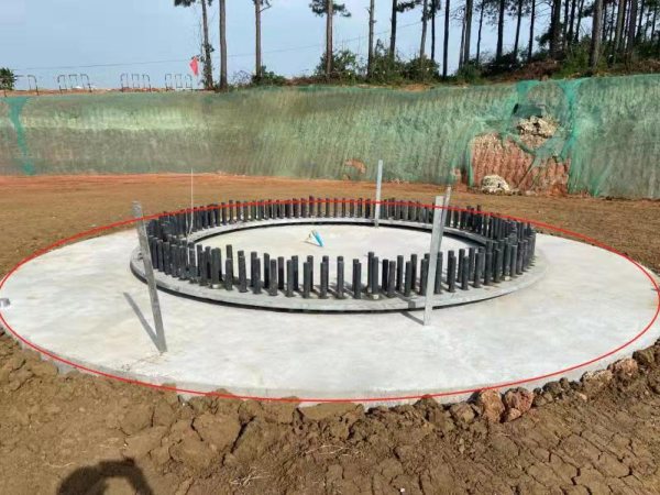 風(fēng)電工程風(fēng)機(jī)基礎(chǔ)混凝土強(qiáng)度檢測(cè)